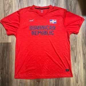 Mitre Dominican Republic National Team Soccer Jersey Size Adult XL